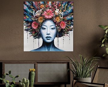 Asia Girl - Street Art - Urban 10