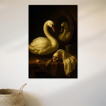 Autoportrait en cygne