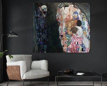 Dood en leven - Gustav Klimt