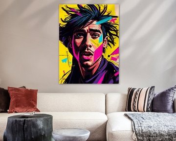 Energieke pop-art van bob rendy