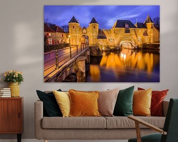 Koppelpoort Amersfoort At night