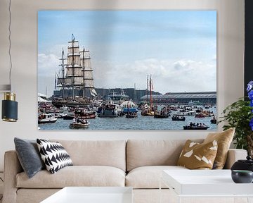 Clipper Stad Amsterdam van Richard Wareham