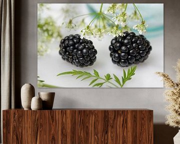 Brombeeren mit Kuhpetersilie