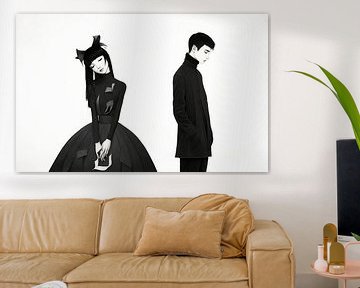 Lost in Silent Reflection | Anime Kunstwerke