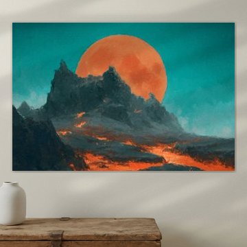 The mountains of Muspelheim