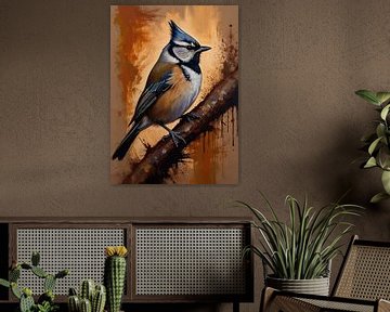 Haubenmeisenvogel von MIROKKU