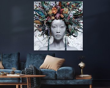 Asia Girl - Street Art - Urban 15