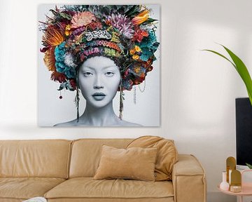 Asia Girl - Street Art - Urban 08