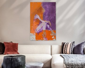Vrouw Zittend van Kunst Kriebels