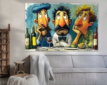 Restaurant Mannen van OMG Art