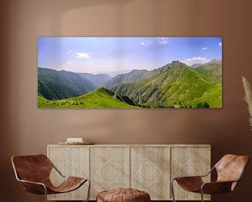 Paysage de montagne dans le Parc national du Mercantour dans les Alpes sur Sjoerd van der Wal Photographie