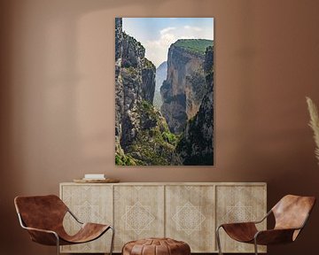 Het landschap van de Gorges du Verdon in de Provence van Sjoerd van der Wal Fotografie