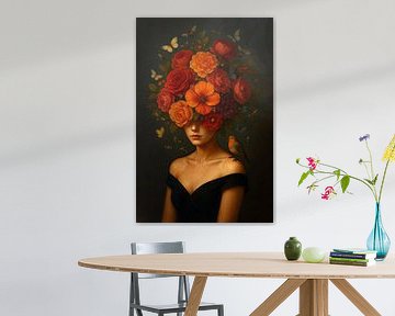 Portret - Het Masker van Leven van Moonheart Artworks