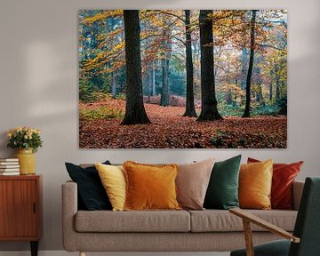 Autumn Trees van William Mevissen