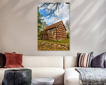 Historisches Haus in Carwitz in der Feldberger Seenlandschaft