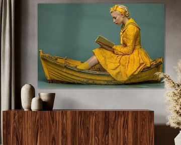 surrealistisch portret van Egon Zitter