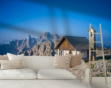 Small chapel south of the Three Peaks by t.ART