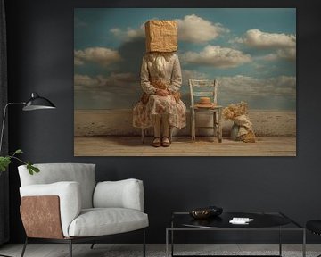 surrealistisch portret van Egon Zitter