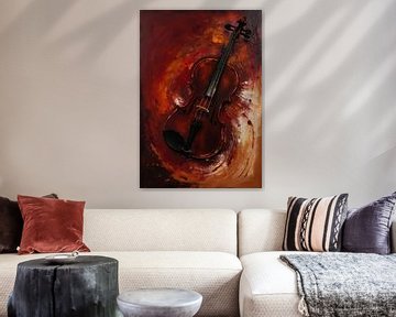 Viool Abstract Splatter van MIROKKU