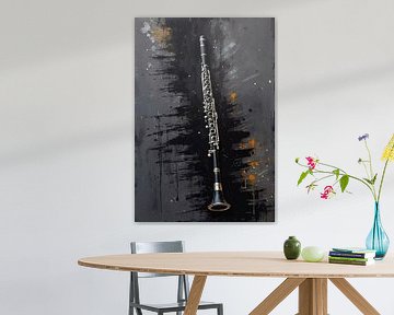 Klarinet Abstract Splatter van MIROKKU