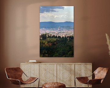die Stadt Florenz mit Kuppel von Thomas Heitz