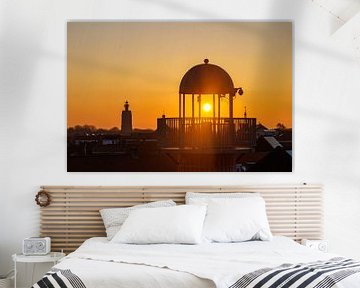 Vuurtoren Westkapelle tijdens zonsopkomst van Patrick Fotografeert