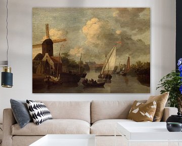 Alkmaar gezien vanaf het Zeglis, Wigerus Vitringa