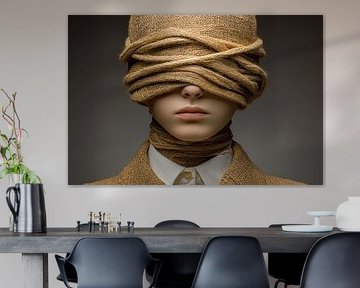 surrealist portrait woman