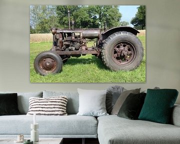 IHC McCormick-Deering F-12 Rostiger Traktor aus 1941