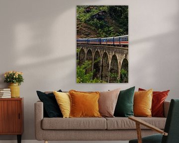 Neun-Bogen-Brücke. Diese Zugfahrt in Sri Lanka ist eine der schönsten der Welt. von Patrick Fotografeert