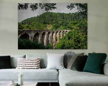Neun-Bogen-Brücke. Diese Zugfahrt in Sri Lanka ist eine der schönsten der Welt. von Patrick Fotografeert