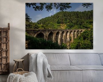 Neun-Bogen-Brücke. Diese Zugfahrt in Sri Lanka ist eine der schönsten der Welt. von Patrick Fotografeert