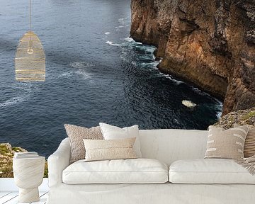 De kliffen van Costa Vicentina in Portugal