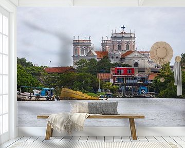 Boottocht over het Dutch Canal bij Negombo, Sri Lanka. van Patrick Fotografeert