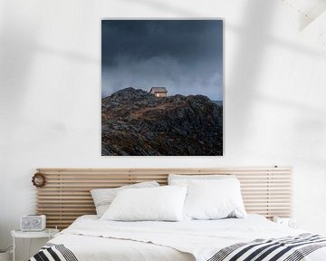 Hütte auf dem Hügel von Jurre Vonk