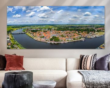 Hasselt aan de oevers van het Zwarte Water van Sjoerd van der Wal Fotografie
