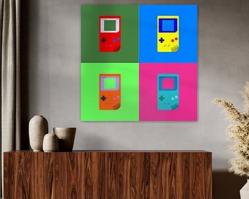 Pop-art Game Boy by Ben Visser