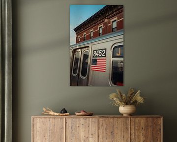 Urbaner Alltag: New Yorker Subway und Backsteinarchitektur von NZME Photography