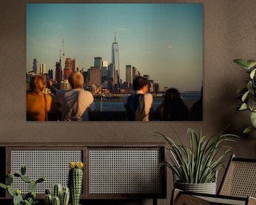 Het World Trade Centre: Skyline in het avondlicht van NZME Photography