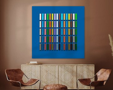 Collages minimalistes et colorés -4