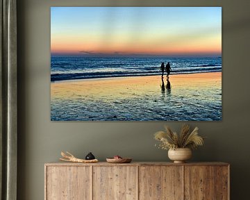 Romantic sunset in Novo Sancti Petri by Silva Wischeropp