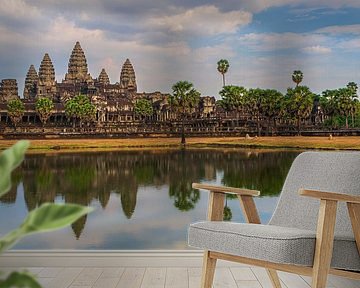 Ein Morgen in Angkor Wat, Kambodscha von Henk Meijer Photography