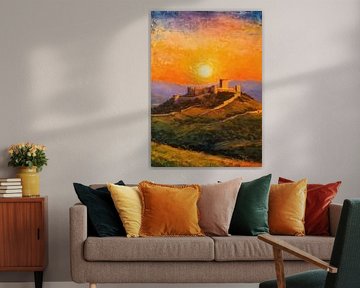 Castel del Monte Lever de soleil