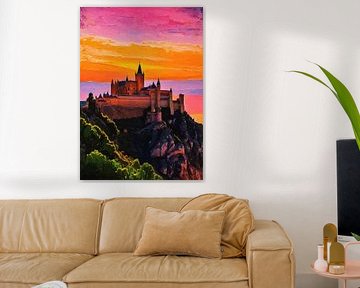 Alcázar von Segovia Sonnenuntergang von MIROKKU