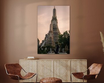 Wat Arun - Sublime temple architecture at sunset by NZME Photography