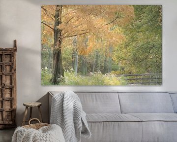 Forest painting