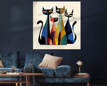 The Four Feline Musketeers