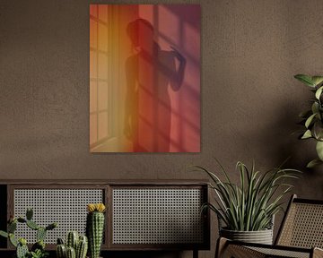 Afternoon Shadows III van Marja van den Hurk