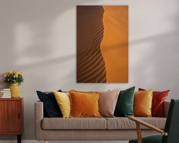 Sahara duinen van boven van Wouter Kuin