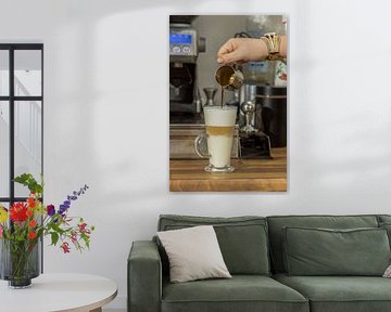 koffie maken van Lisenka Pauw